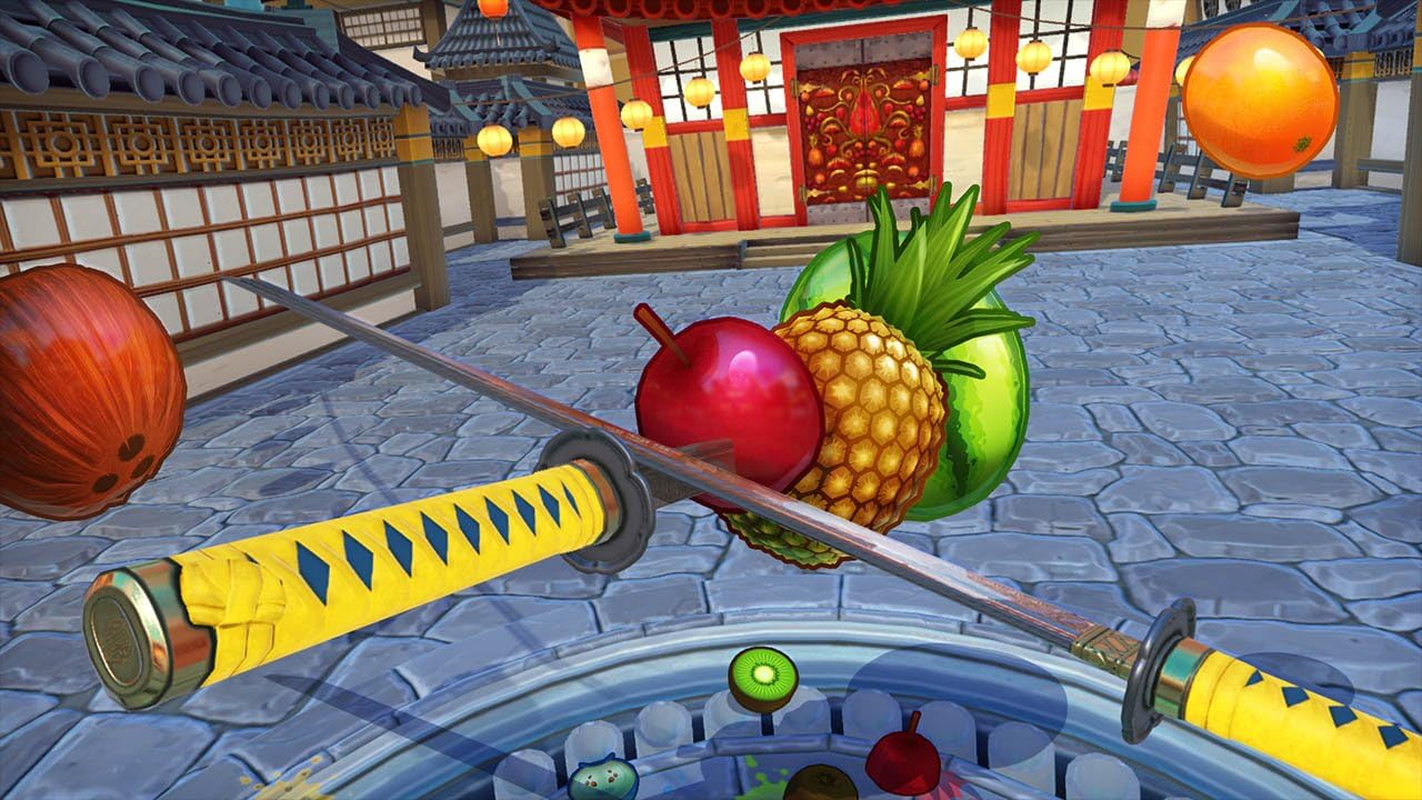 Perp Games Fruit Ninja VR Playstation 4 Video Game image number 1