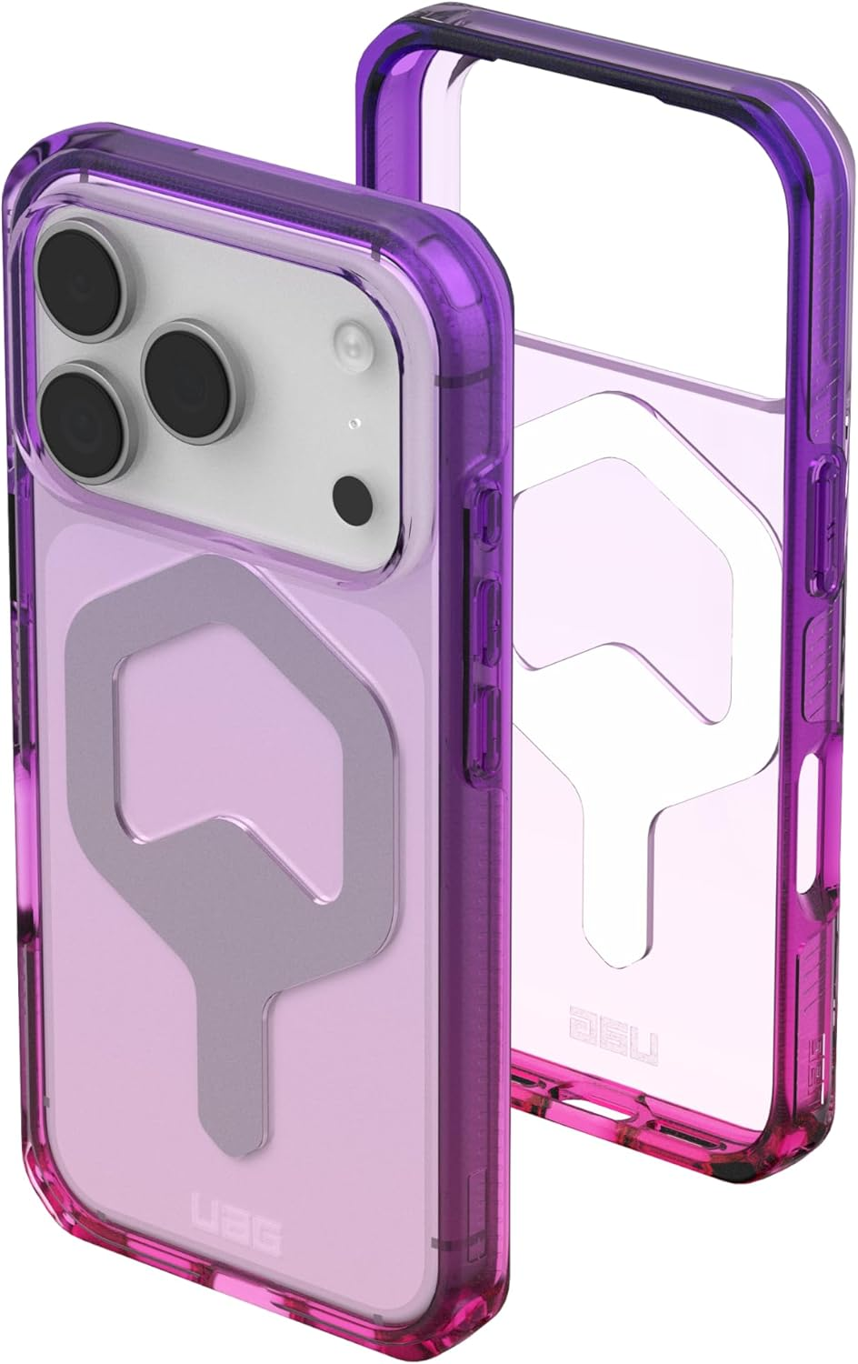Urban Armor Gear UAG Plyo Magsafe Case Iphone 17 Pro - Purple/Pink Ombre, Phone Case Cover Magsafe Compatible, Apple Iphone Protector image number 6