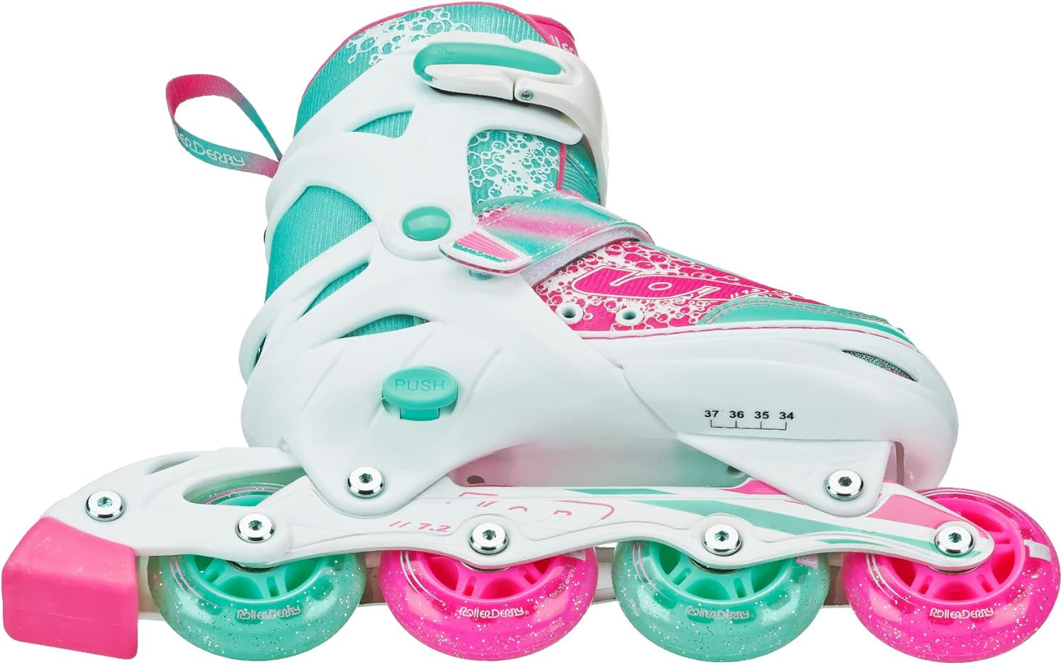 Roller Derby ION 7.2 Girl'S Adjustable Inline Skates