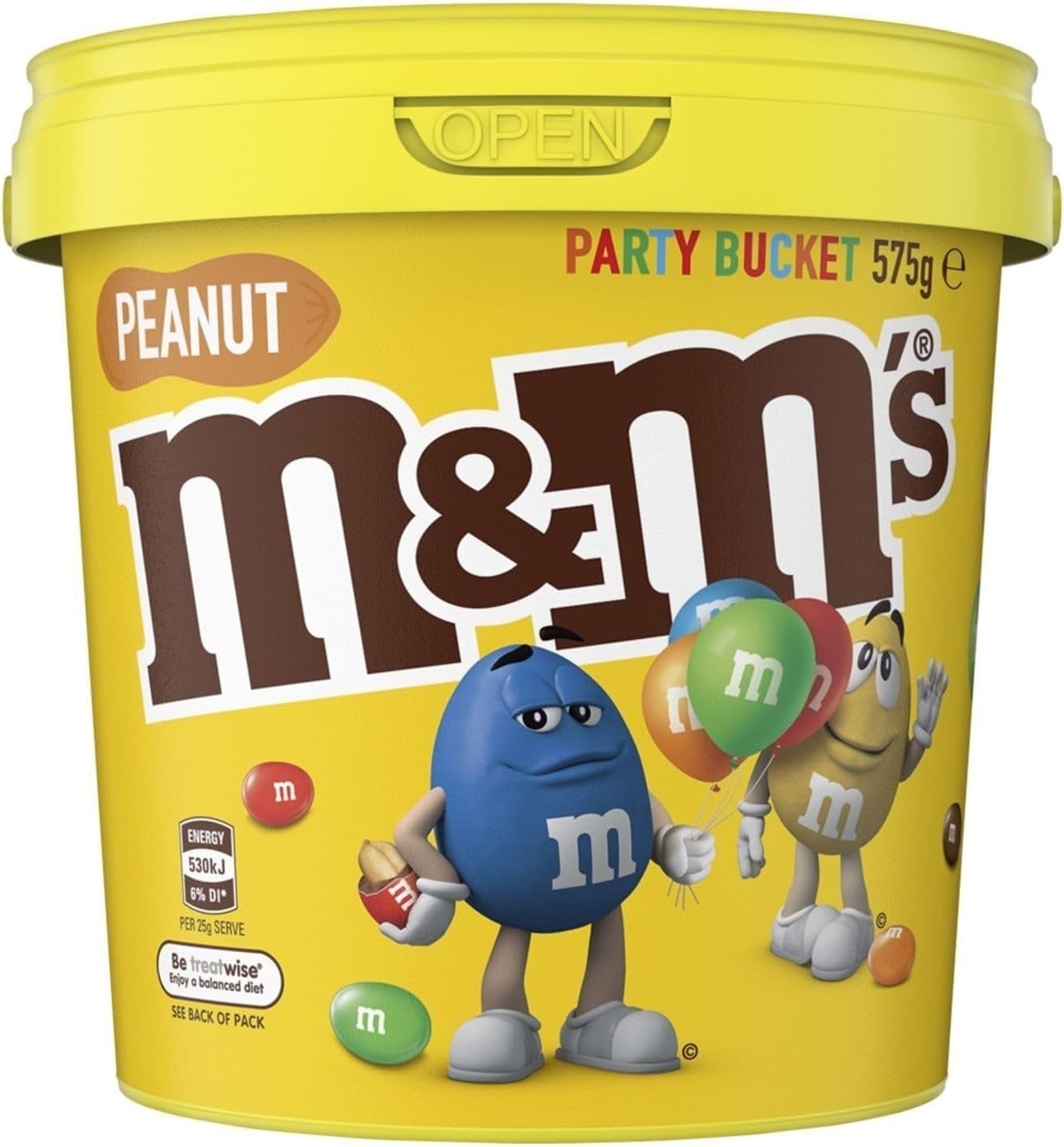 M&M'S Milk Chocolate Bucket Bundle