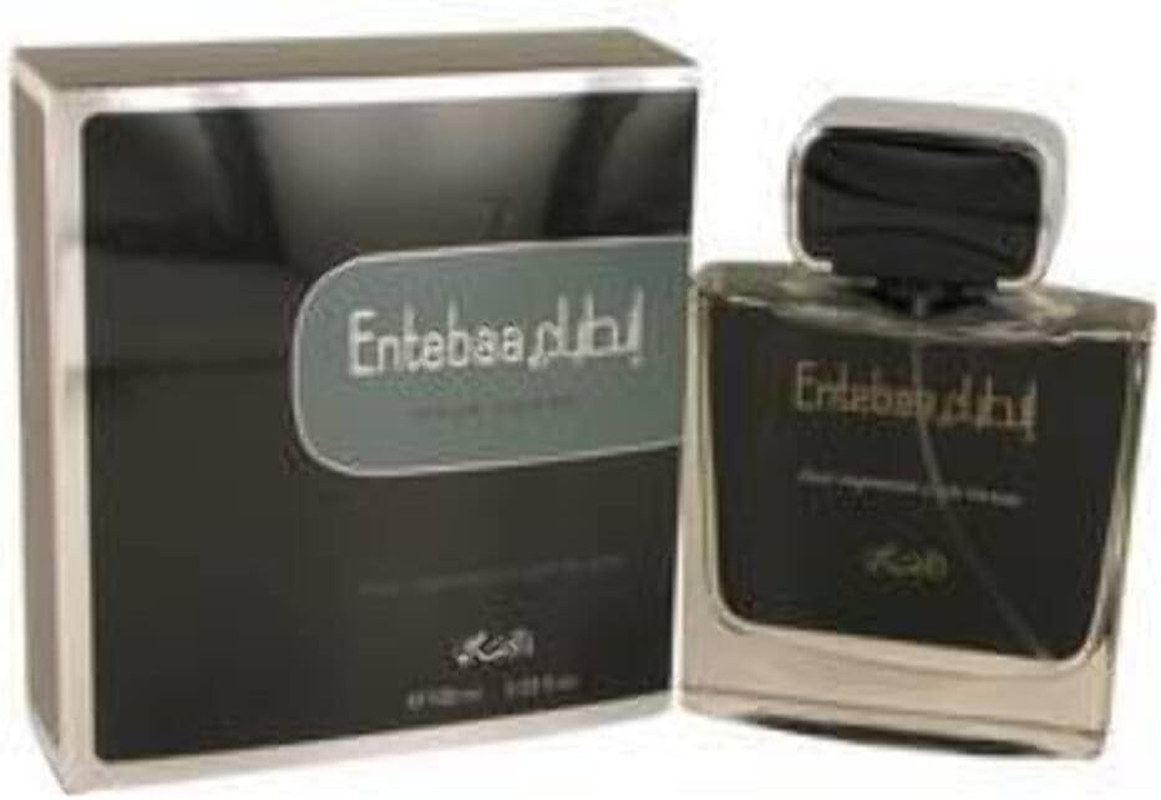 Entebaa by Rasasi Eau De Parfum Spray 3.33 Oz / 98 Ml (Men)