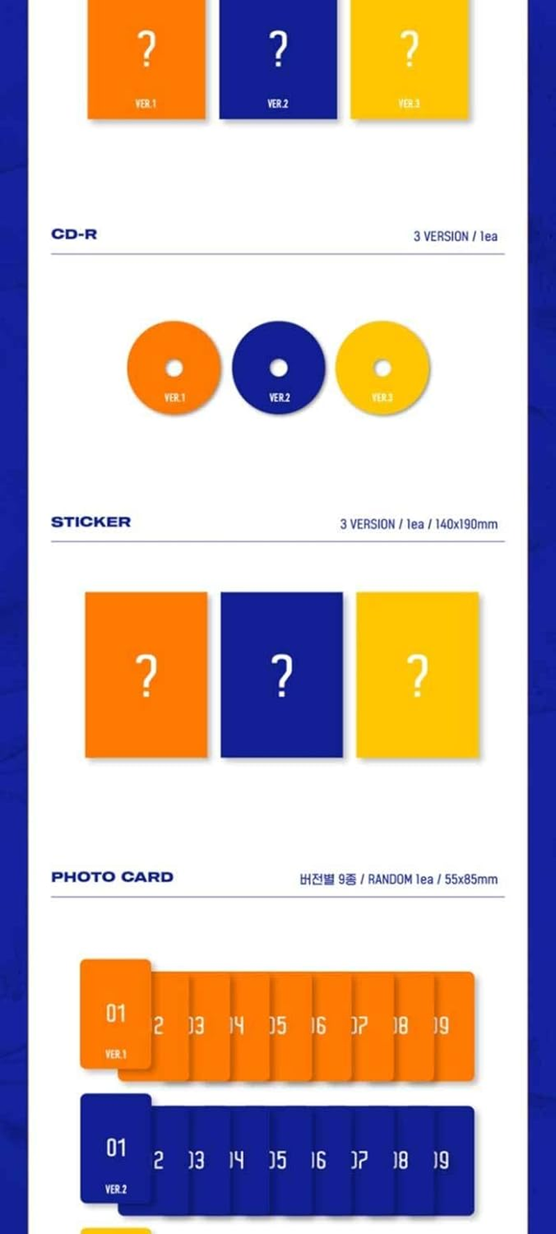 Cravity Season3. Hideout: Be Our Voice Version.3 Cd+132P Photobook+1P Sticker+1P Polaroid+Message Photocard Set+Tracking Kpop Sealed image number 6