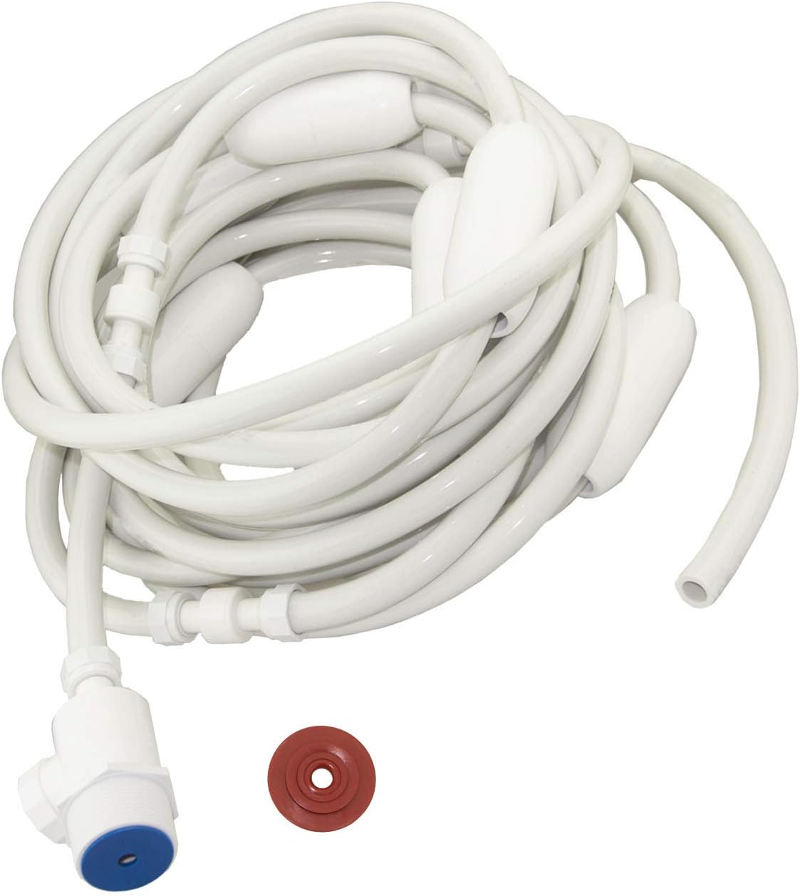 Pool Cleaner G5 Replacement Parts G5 for Zodiac Polaris Complete Feed Hose Hose Kit W/Uwf & Float 380 280 180 3900（ 39.38 Feet）