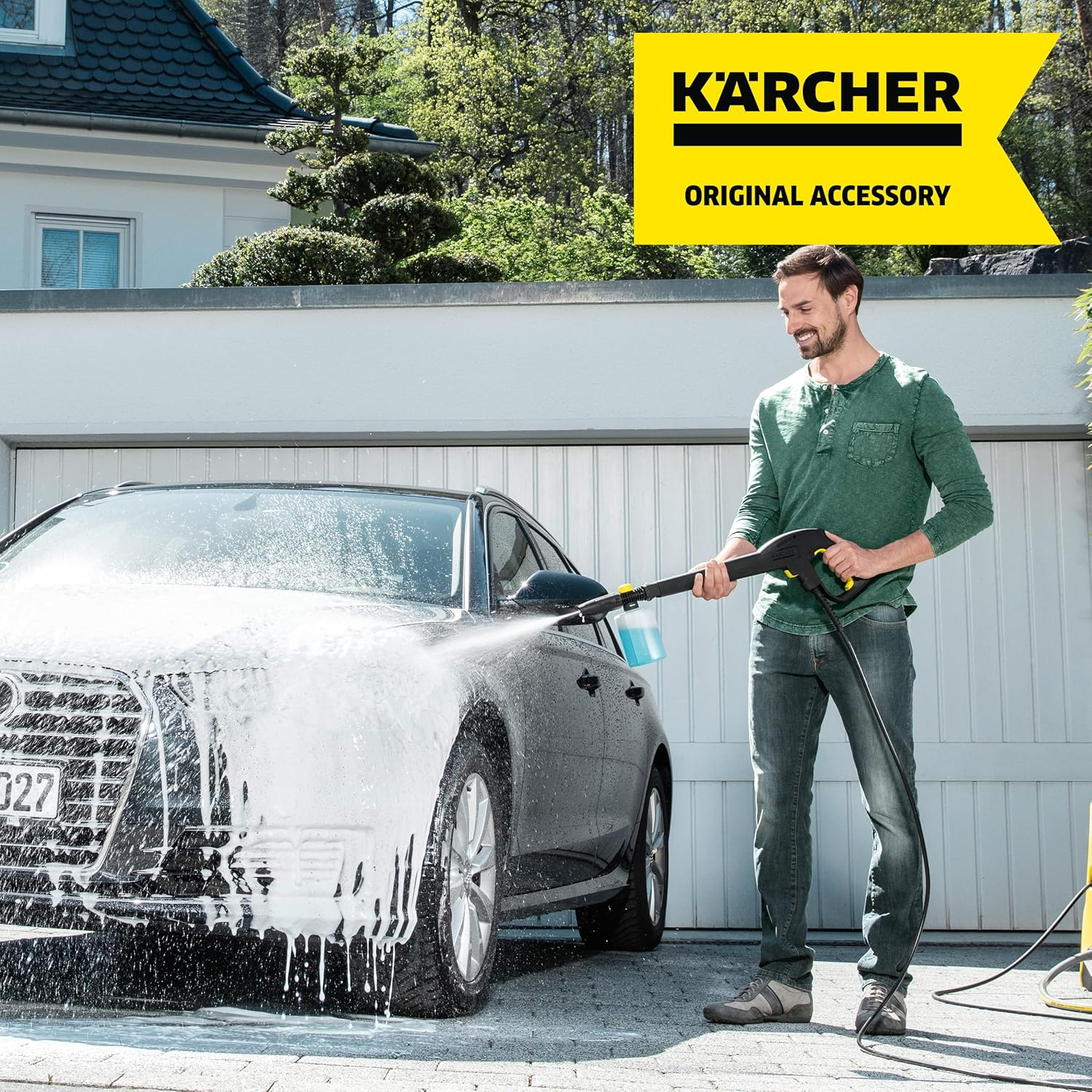 K&auml;rcher 26431470 FJ6 Foam Jet Nozzle with 0.6 L Capacity Foamer for Pressure Washer Accessory, Multi