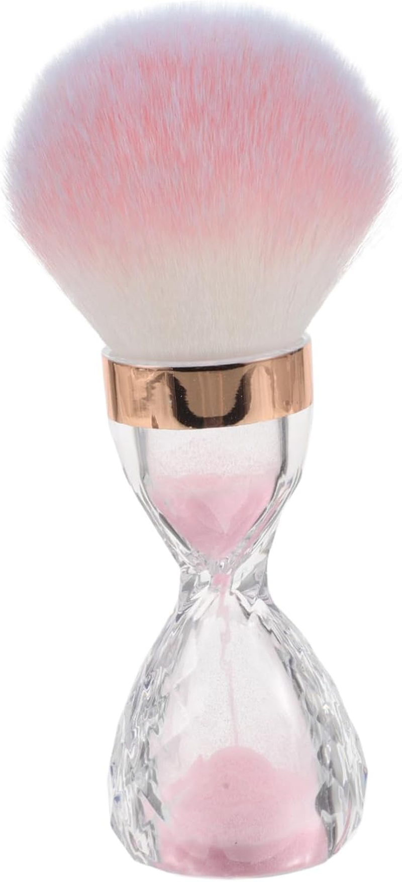 Beatifufu Nail Art Tools Soft Makeup Powder Brush Dust Collector Brush for Nail Art Cleaning Portable