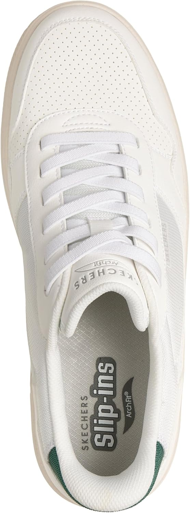 Skechers Men'S Arch Fit Court Break-Komfortabel Hands Free Slip-Ins Sneaker image number 4