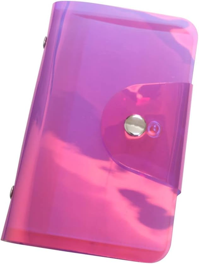 VNC 20 Slot Nail Plate Holder Organizer PVC Stamping Templates Stencil Storage Black Color Bag Cases Collecting Album for 6X12CM Templates