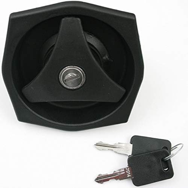 Door Lock Lock Door Bolt Caravan Motorhome Caravan Boat Black FF System LG image number 1
