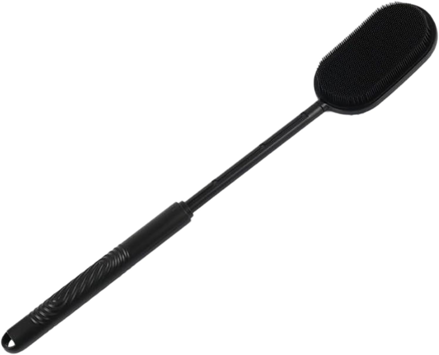 Shower Brush for Body | Silicone Bath Cleaning Supplies | Telescopic Back Scrub Brush Body Scrubber - for Cleaning Men Women Kids Bathing Showering Home Dorm Travel Hotel Apartment