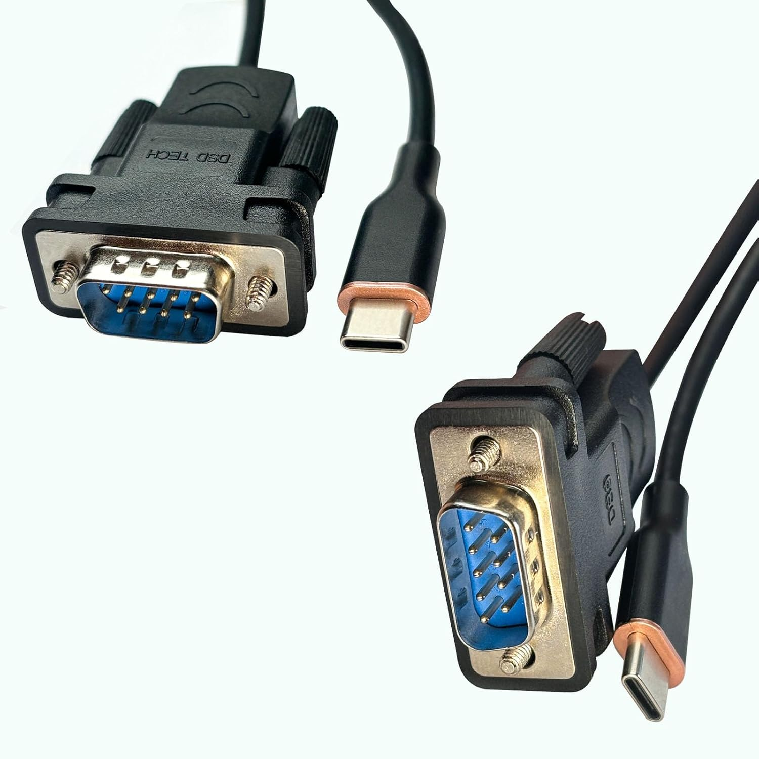 DSD TECH SH-RS232M USB-C to RS232 DB9 Serial Cable with FTDI Chip for Windows Linux Mac image number 2