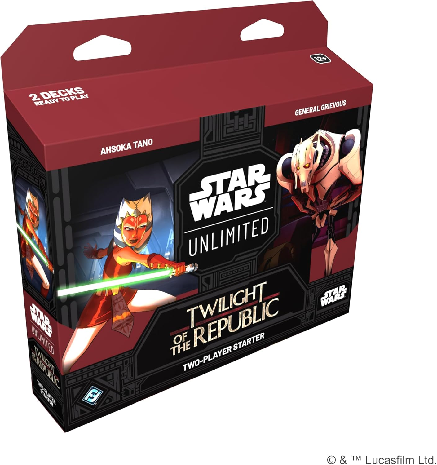 Fantasy Flight Games | Star Wars: Unlimited TCG Twilight of the Republic Starter Set - Master the Clone Wars! Trading Card Game for Kids and Adults, Ages 12+, 2 Players, 20 Min Playtime image number 4