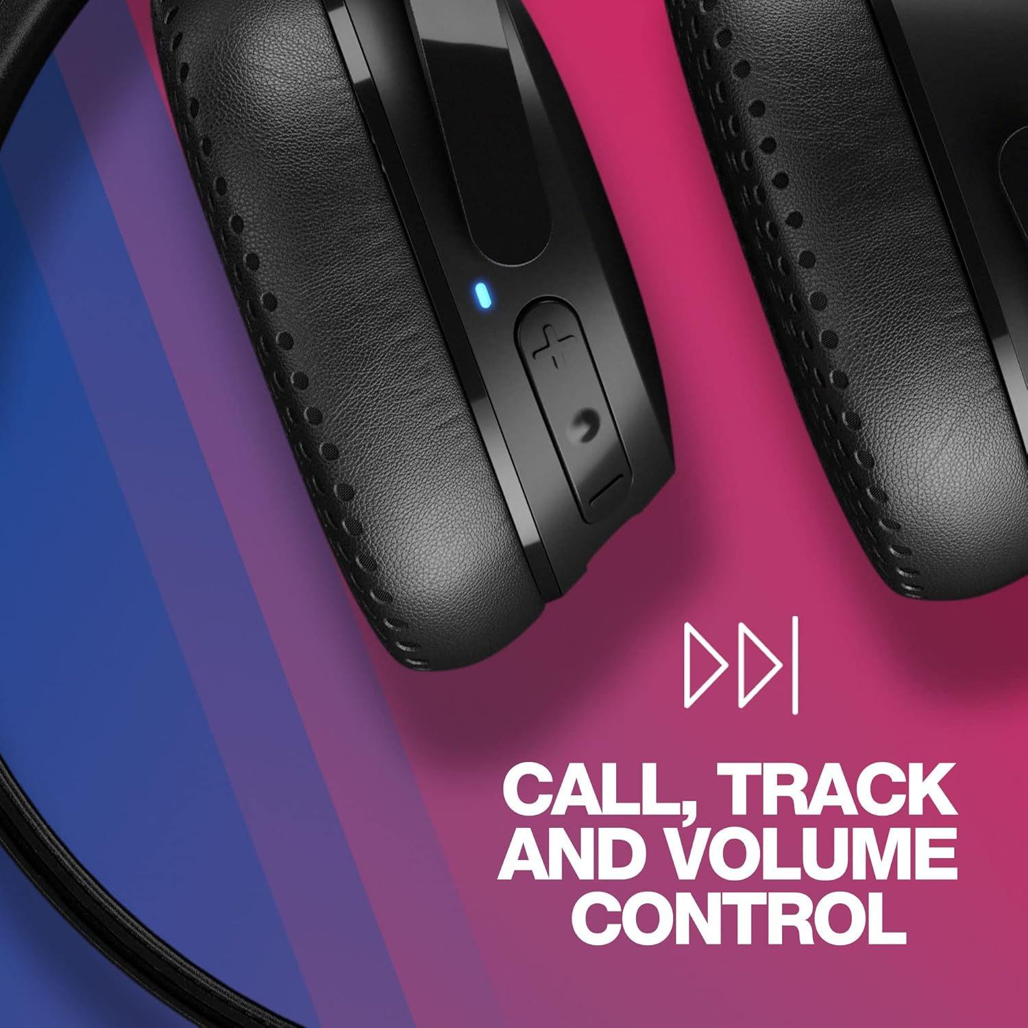 Skullcandy Riff 2 On-Ear Wireless Headphones, Black image number 4