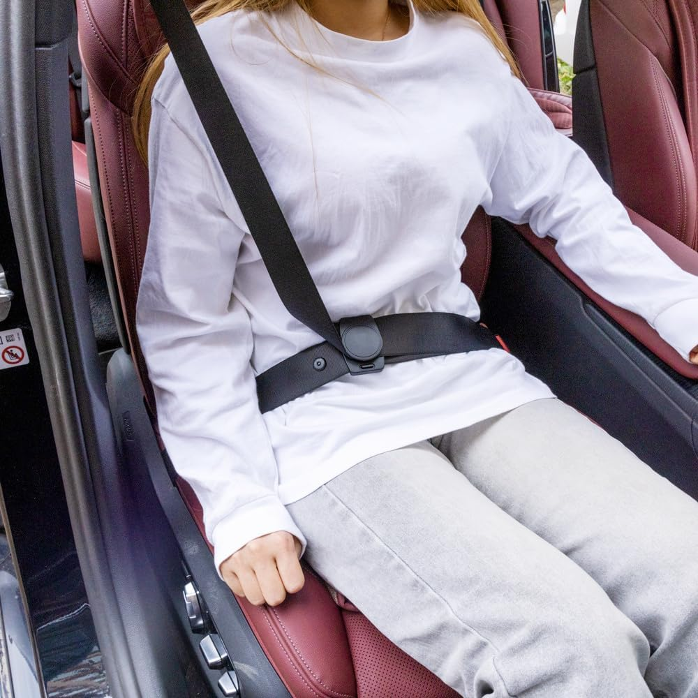 2 Pack Universal Car Seat Belt Clips, Adjustable Shoulder Strap Adjuster for Kids & Adults, Reduces Neck Irritation, Easy Install Safety Lock Clips for Vehicles, Universal Seatbelt Adjuster image number 1
