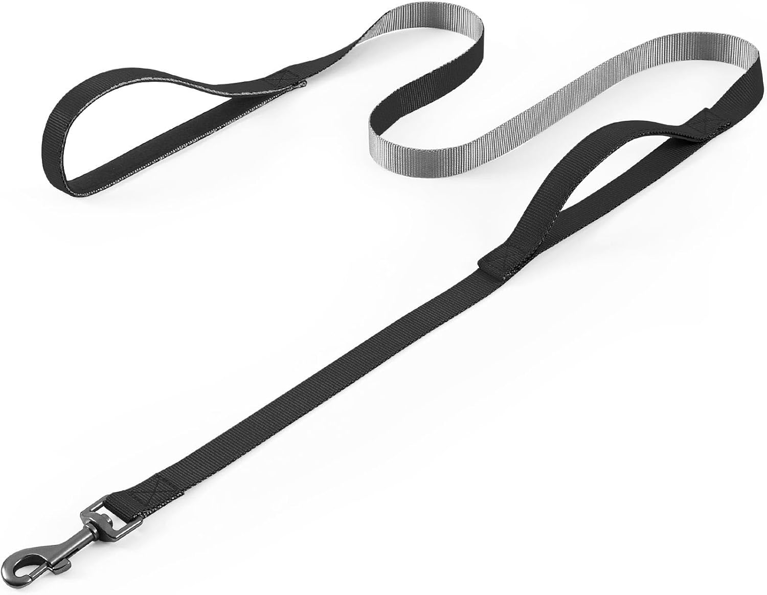 COMSLE Recall Lead for Dogs, 1.5 M / 3 M / 5 M Robust Long Dog Lead Reflective Training Lead with Padded Handle and Hand Strap, Training Lead for Small to Large Dogs