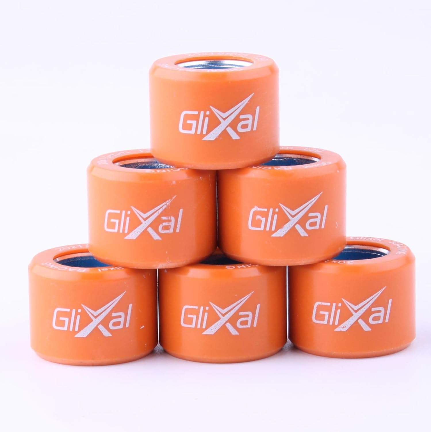 Glixal 20X15Mm High Performance Racing Variator Roller Weights Set for Honda PCX 125 150 Polaris RZR 200 SYM SUZUKI KYMCO VESPA Scooter Quads ATV UTV (17 Gram) image number 4