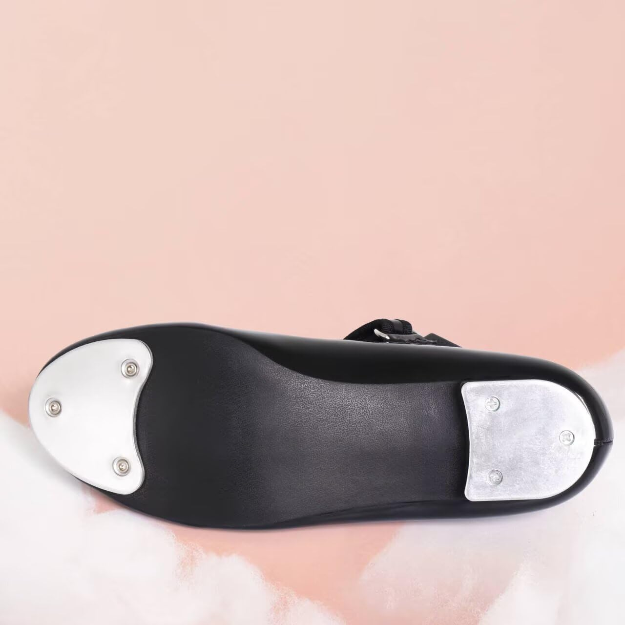 Tap Shoes for Girls and Boys Easy Strap Tap Dance Shoes for Toddler/Little Kid/Big Kid image number 3