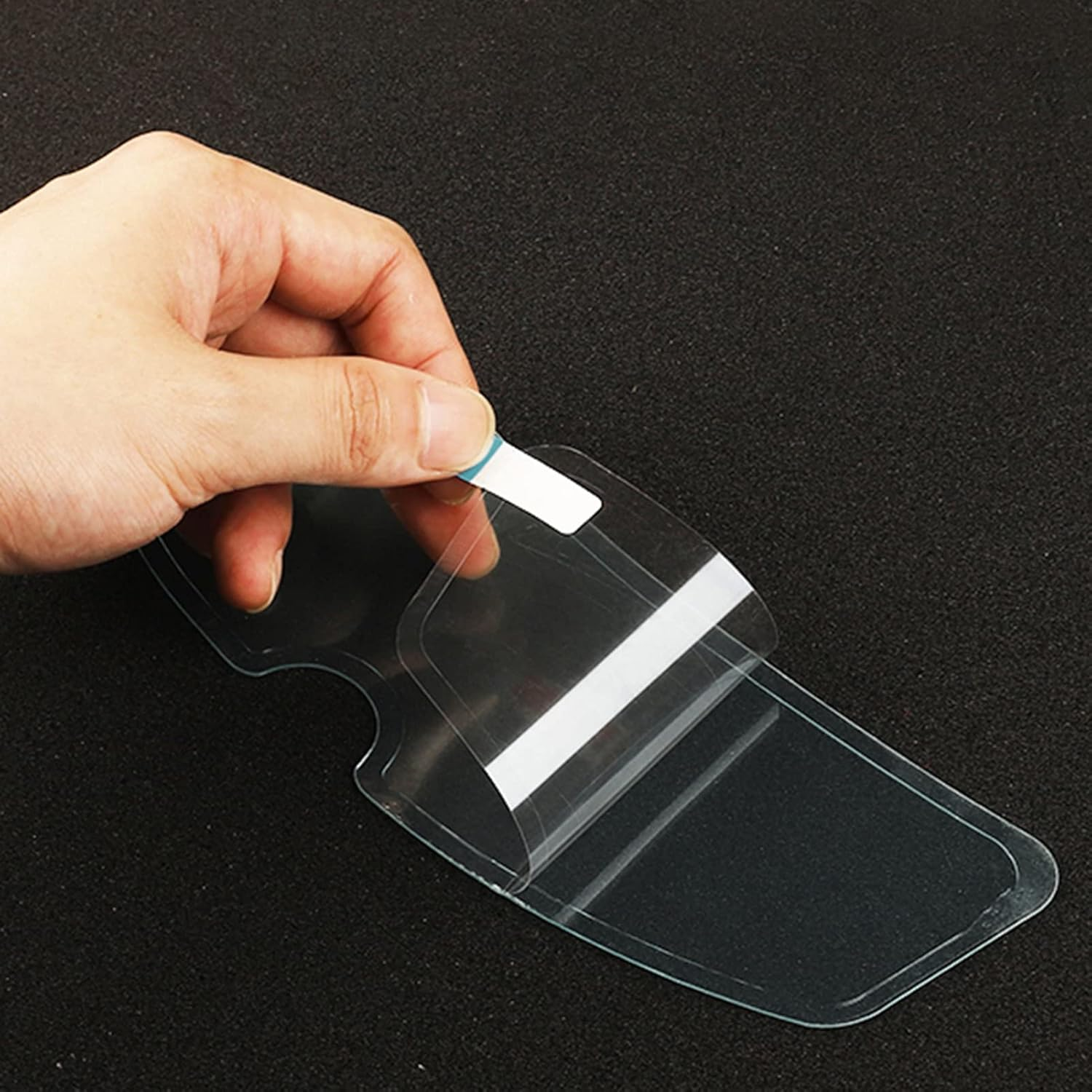 Motorcycle Helmet Waterproof Lens Film, Universal Rain and Fog Protection Film, Transparent Lens Sticker Helmet anti Fog Film Visor Shield image number 2