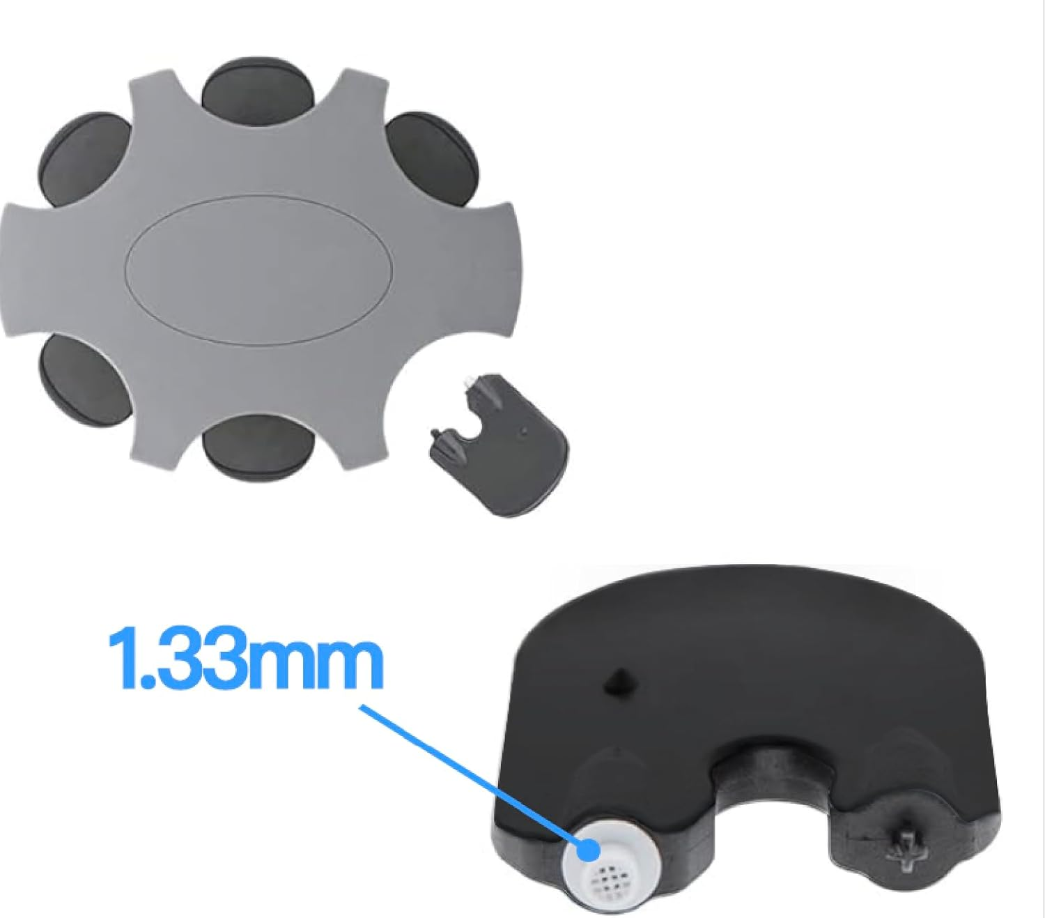 Oticon Prowax Minifit Hearing Aid Filters Oticon Prowax Replacement Cerumen Stop Suitable for Oticon RITE RIC Hearing Aid(4Packs) image number 2