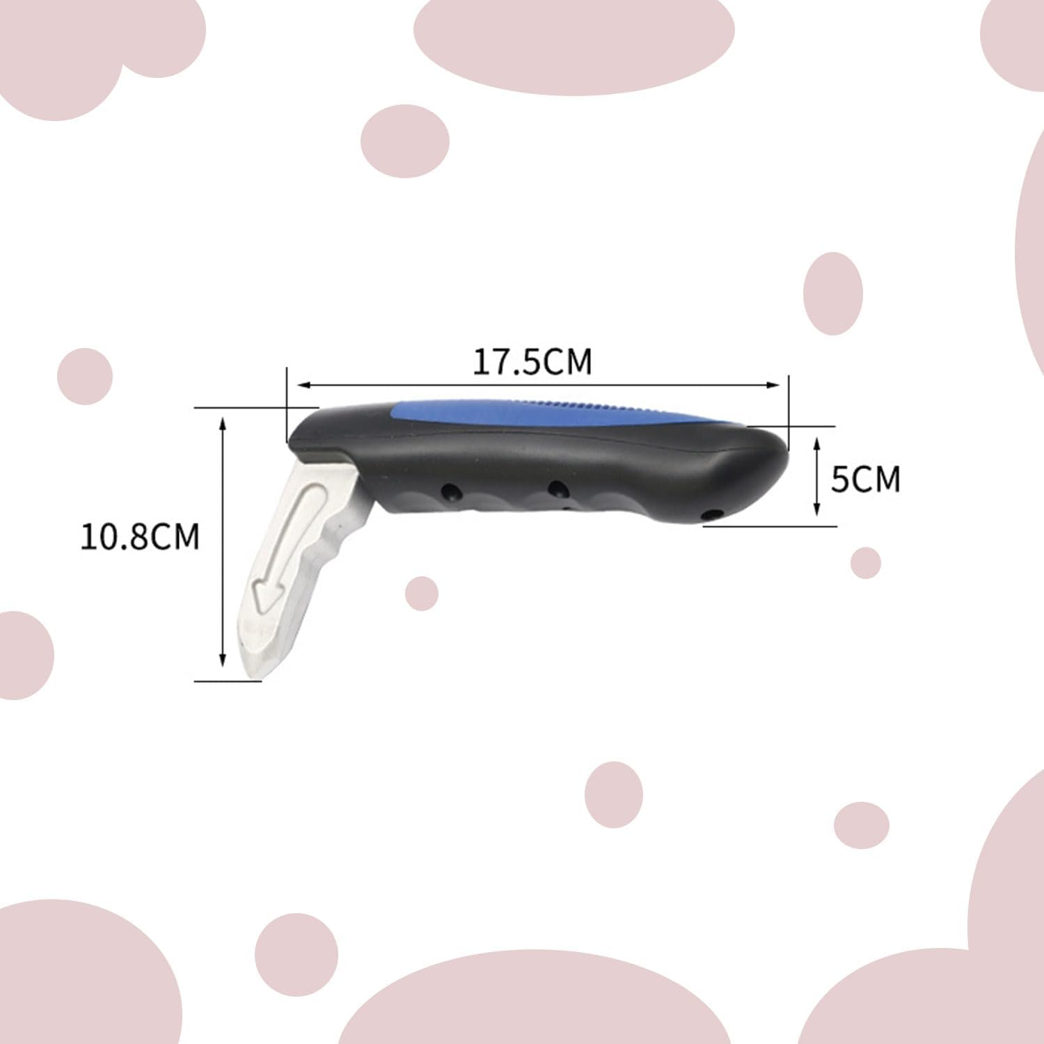 Car Door Assist Handle,Door Handle for Elderly, 4 in 1 Car Grab Handle Assist Door Latch Multifunction Grab Handle Auto Cane Vehicle Support for Injured Handicap and Senior（Blue） image number 5