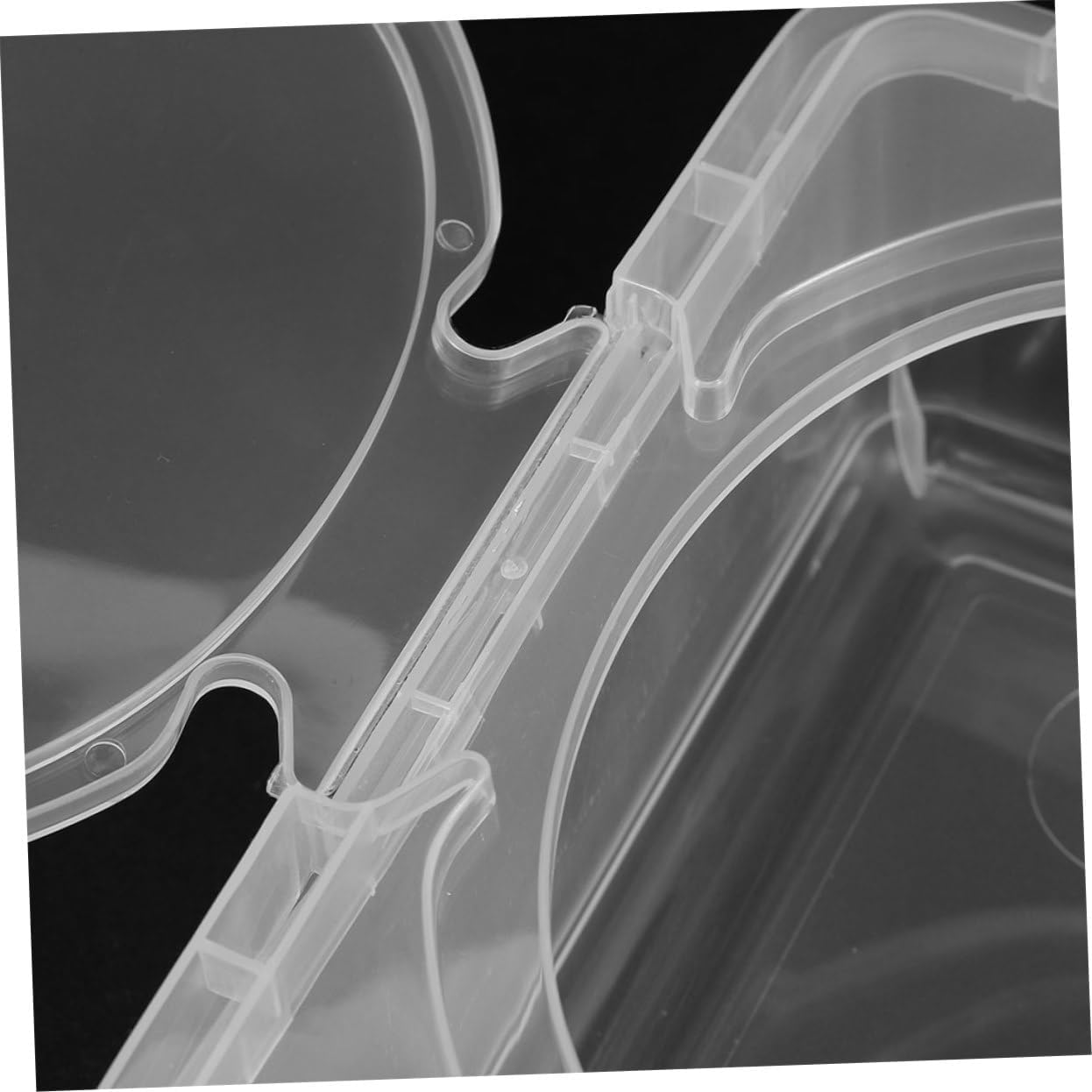 2Pcs Dust Paper Bin Wipes Dispenser Tissue Box Lid for Bathroom Home Office Kitchen Convenient Storage for Tissues and Napkins image number 4