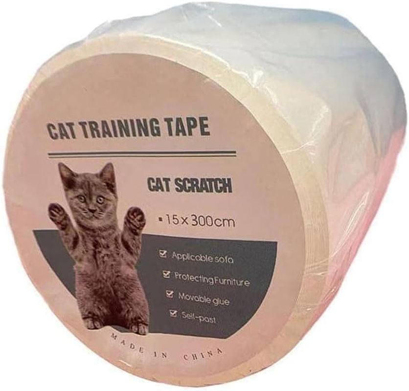 Guard Scratch Protector Scratch Tape Roll Cats Scratch Sofa Clear Sticker Pet Products Prevention Practical image number 1