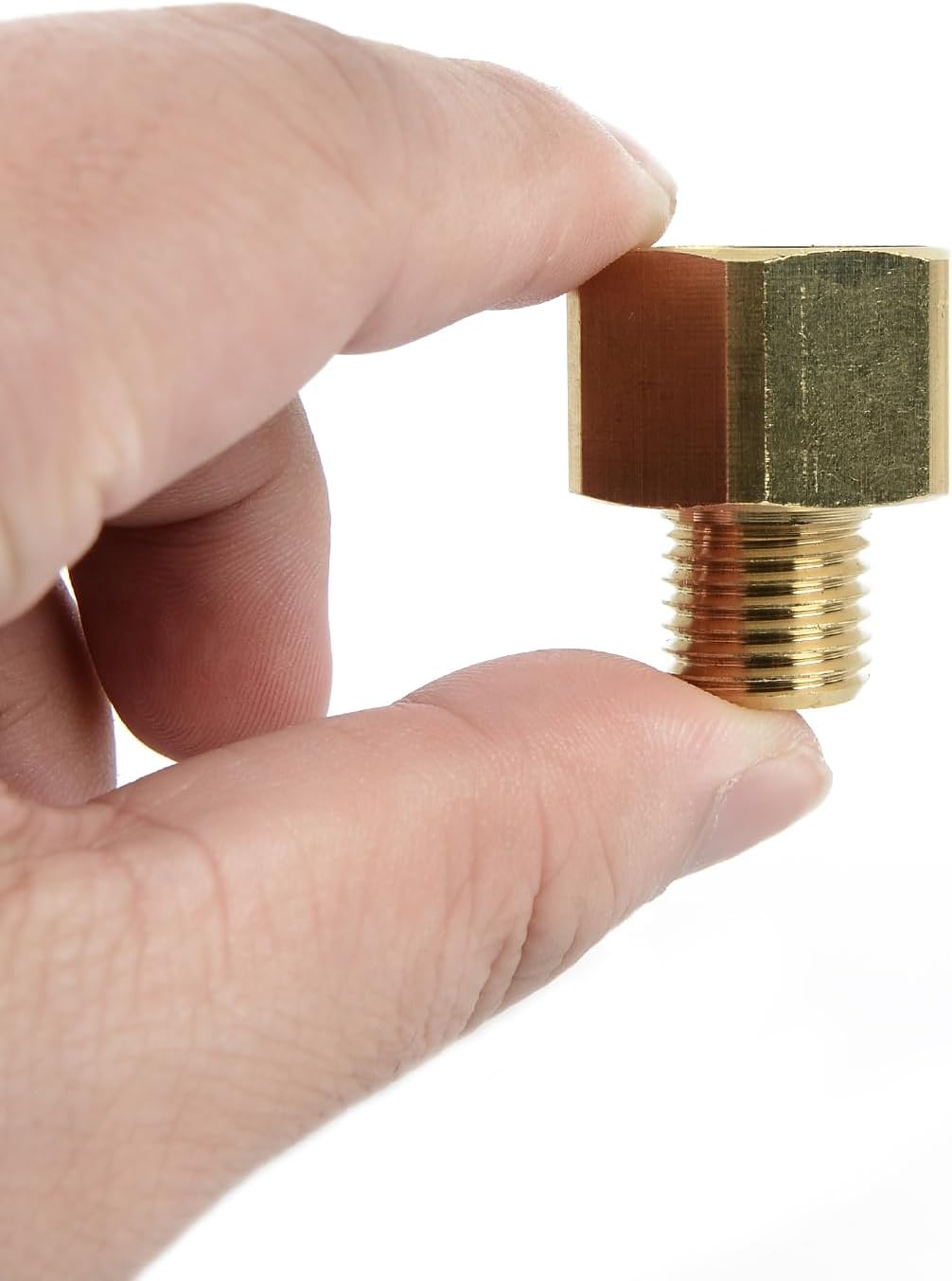 Pressure Washer Connector, 22Mm Female to 14Mm Flat Male, High Pressure Washer Adapter, Brass Screw Water Pipe Hose Connetor Fitting image number 5