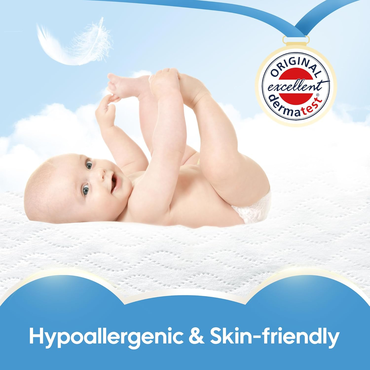 AIWIBI Royal Comfort Baby Nappy Pants, Size 6(15-24Kg), Count 72, Ultra Thin, Super Absorbent, 360&deg; Stretchy Waistband, Hypoallergenic Training Underwear image number 2