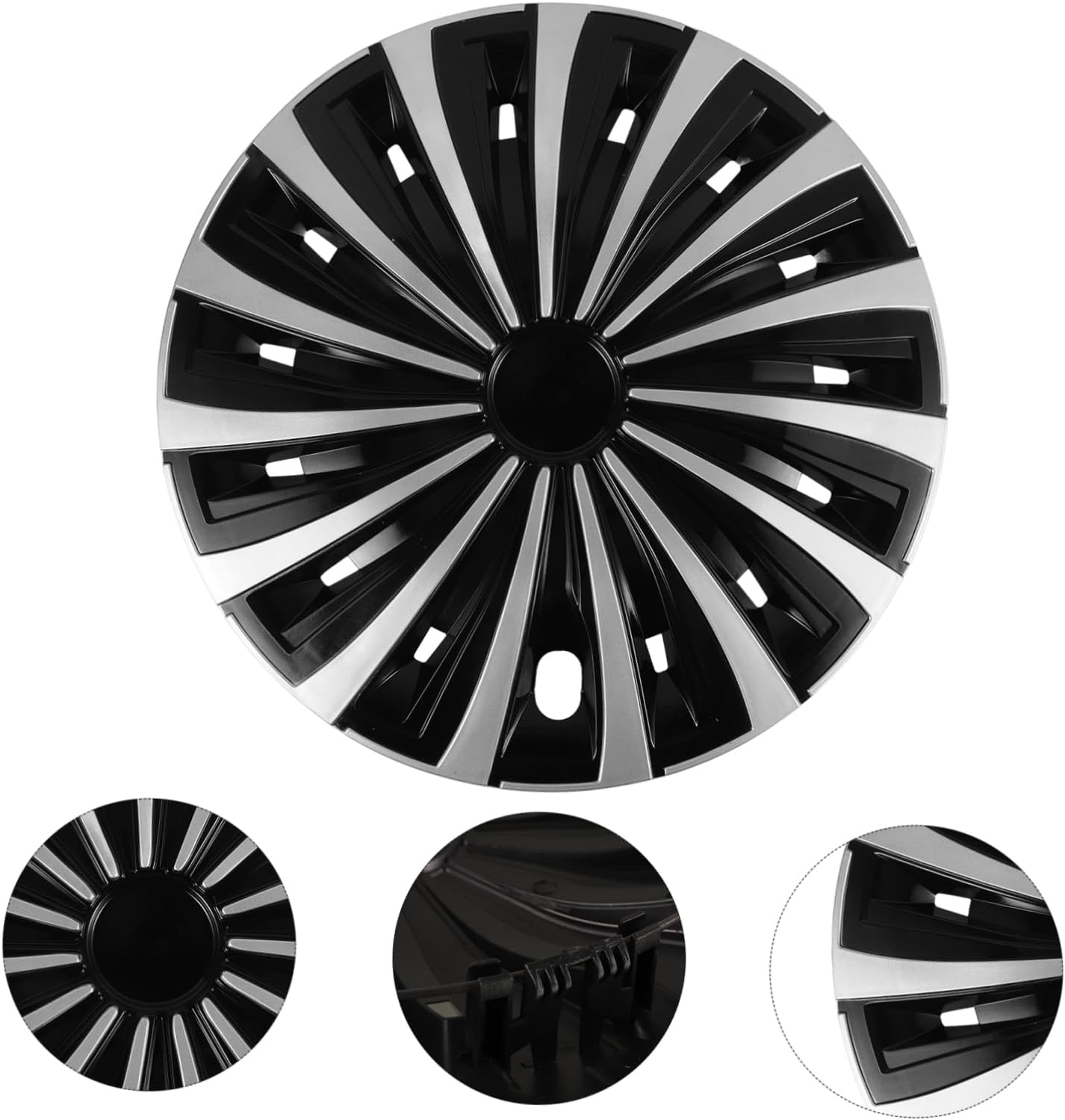 Ipetboom Car Hub Cap Wheel Hubcap Decorative Hubcaps Wheel Hub Covers Automotive for Cars and Vehicles Accessories image number 5