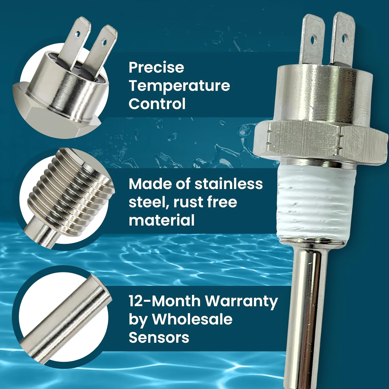 Pentair 42001-0053S Replacement Thermistor Sensor 12 Month Warranty image number 6