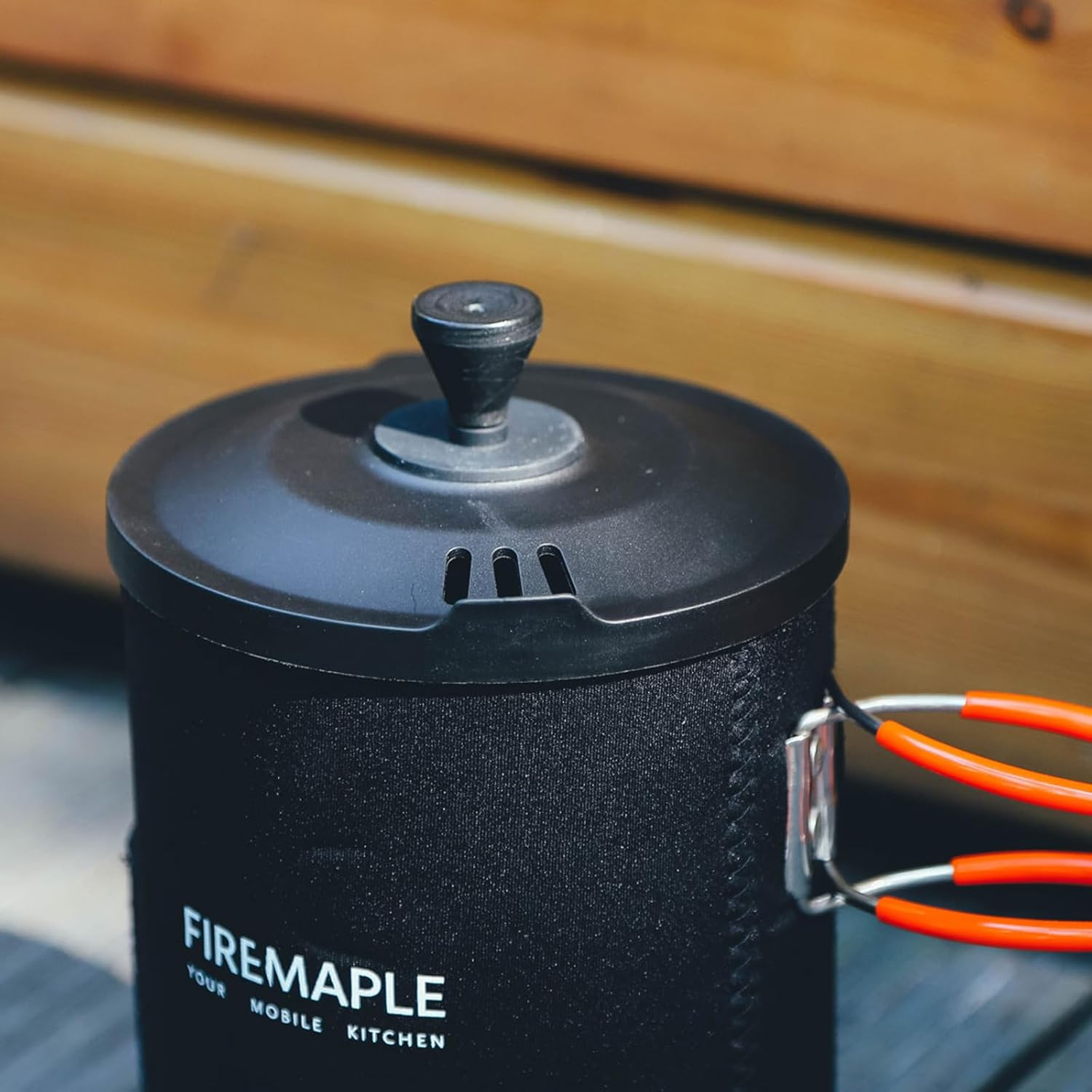 Firemaple Star French Press Coffee Filter, Suitable for X1, X2, X3 Camping Stove image number 4