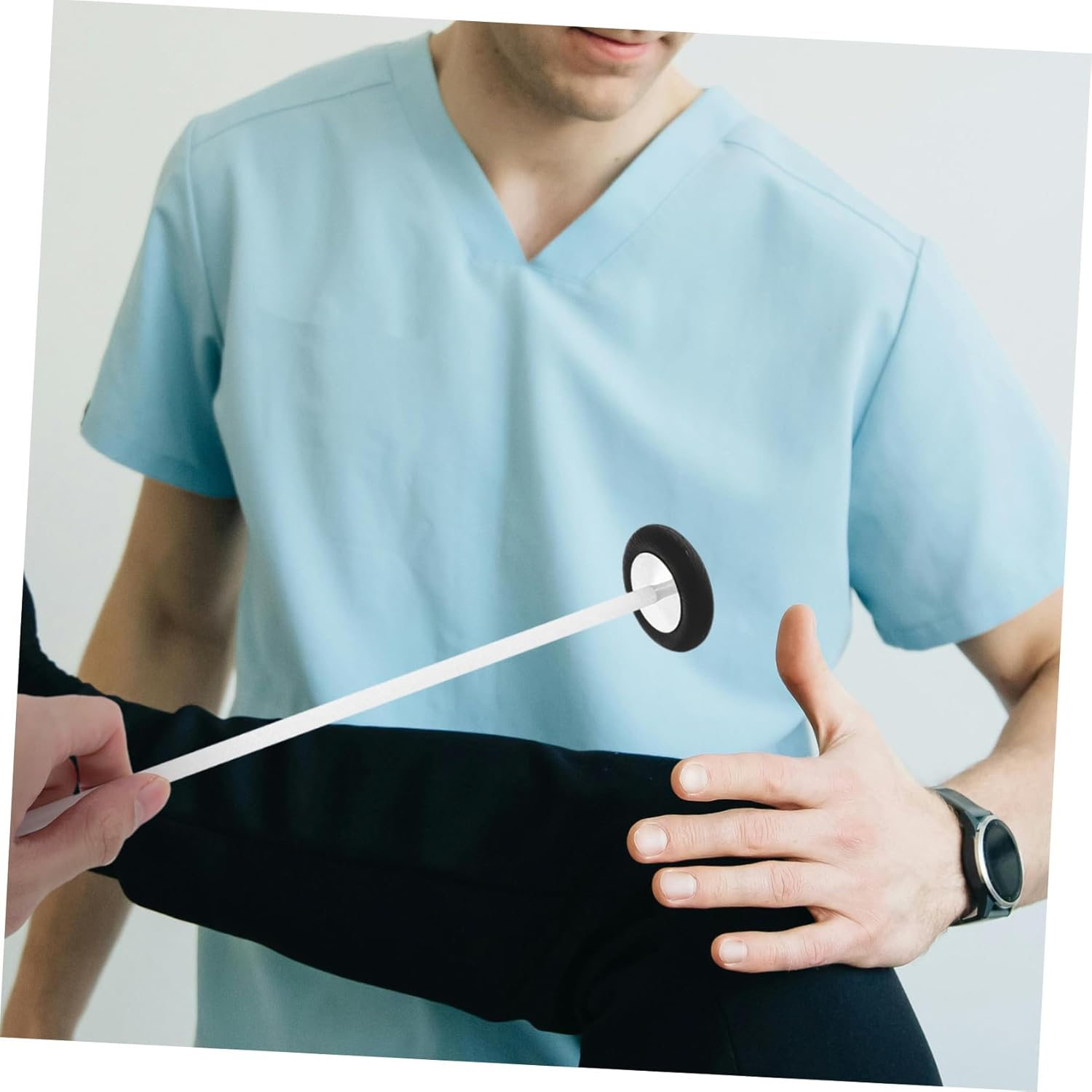 Portable round Plastic Neurological Reflex Hammer for Precise Diagnostic Testing Multifunctional Clinic Percussion Tool for Accurate Neurological Assessments and Reflex Exams image number 1