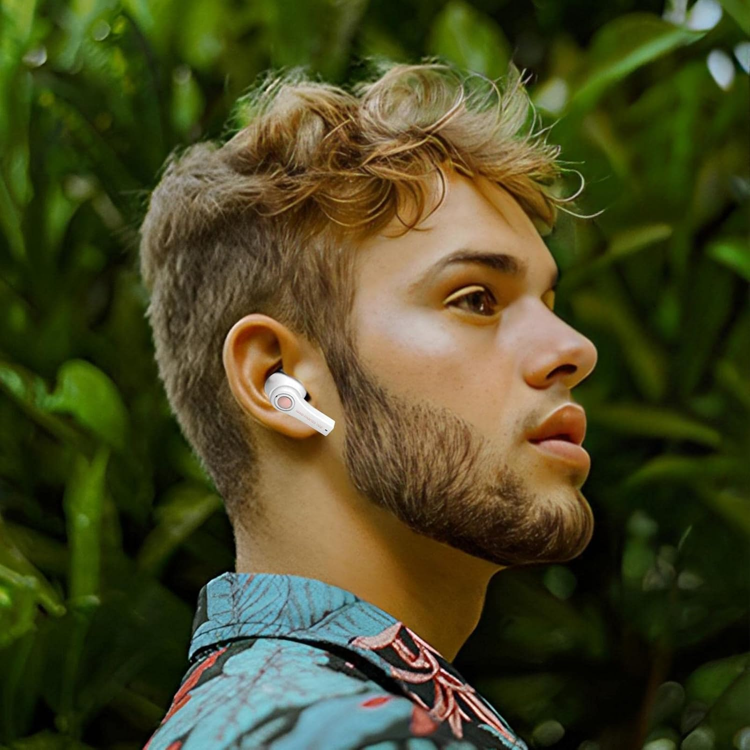 Headphones &ndash; Aurnics | Wireless Headphones | Waterproof and Dust Earphones in Earphones with Microphone | Noise Cancelling Earphones for Smartphones and Tablets | Portable Sports Listening Kit image number 5