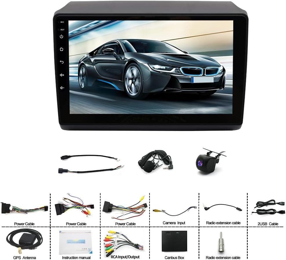 Ikasus Car Stereo for Fiat Ducato 3 Peugeot Boxer 2 Citroen Jumper 2 2006-2023 GPS Mirror Link Wireless Android Auto Carplay Rear Camera 9Inch 2+32G image number 3