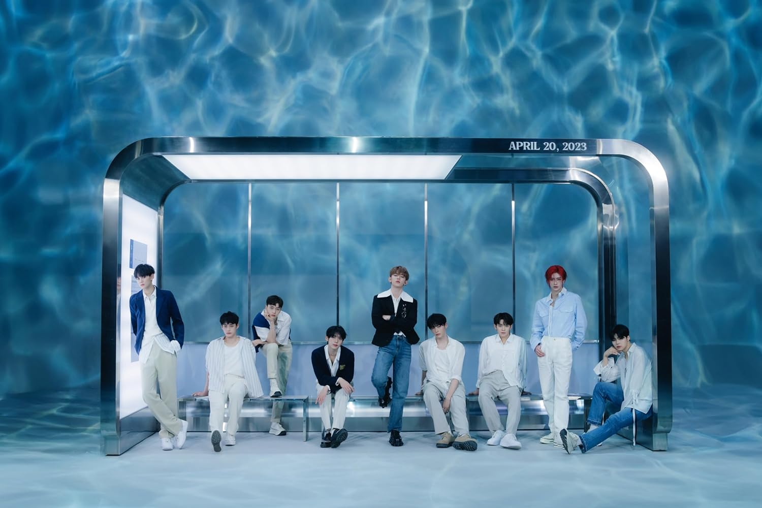 ZEROBASEONE You Had Me at Hello 3Rd Mini Album Cd+Photobook+Photocard+Sticker+Tracking Sealed ZB1 (Standard Sunshower Version) image number 3