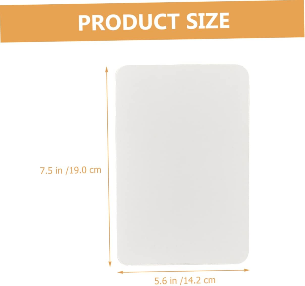 Operitacx 100Pcs Blank Kraft Paper Greeting Cards Blessing Cards for Holidays Birthdays and Parties for Crafting and Personal Messages image number 2