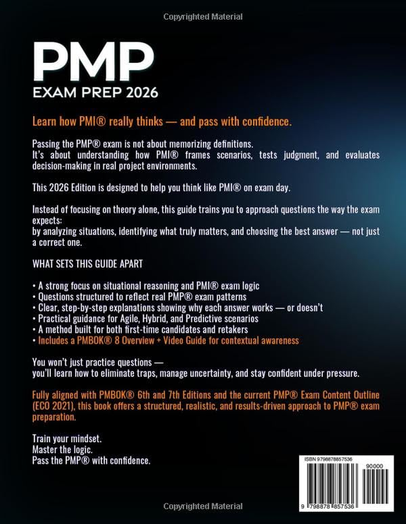 PMP Exam Prep: Mastering PMBOK Essentials & Navigating Career Paths Strategies for Exam Excellence, Balancing Life, and Unlocking Your Project Management Potential