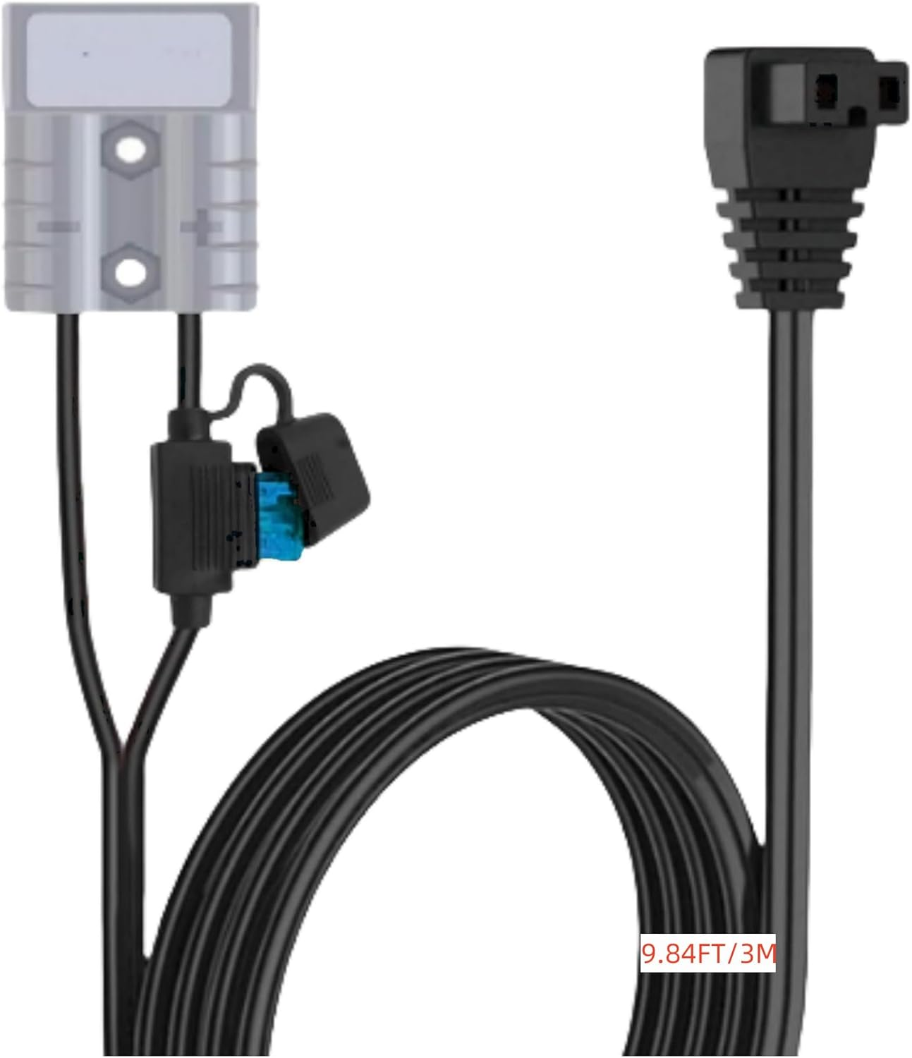 KUGONTC 16AGW 3M Power Cable Cord Lead with 50A Anderson-Plug Compatible with Waeco & Kings Fridge Refrigerator 12V Fridge Freezers RV Refrigerator Portable Refrigerator/Freezer Compressor image number 1