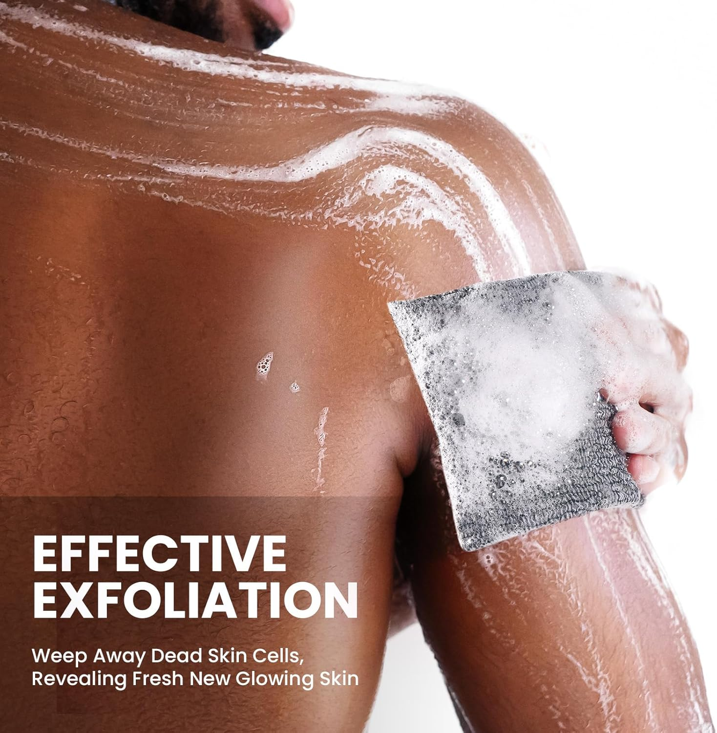 RIYNIBIY Soap Bag, 2PCS Exfoliating Bar Soap Pouch & Soap Saver Bags for Shower, Premium Loofah Family Set for Bath, Gym, Travel with Quick-Dry Mesh &ndash; Perfect Gift image number 4