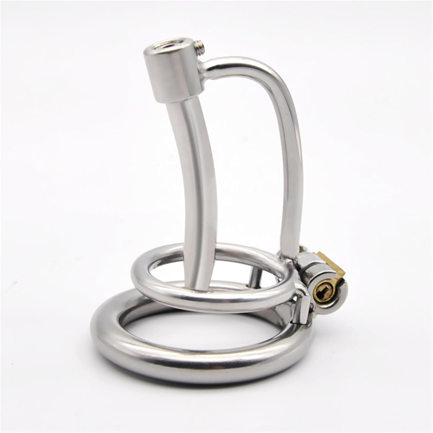 Male Chastity Cage Stainless Steel Chastity Lock with Breathable Design - Keep It Safe and Comfortable 50Mm image number 5