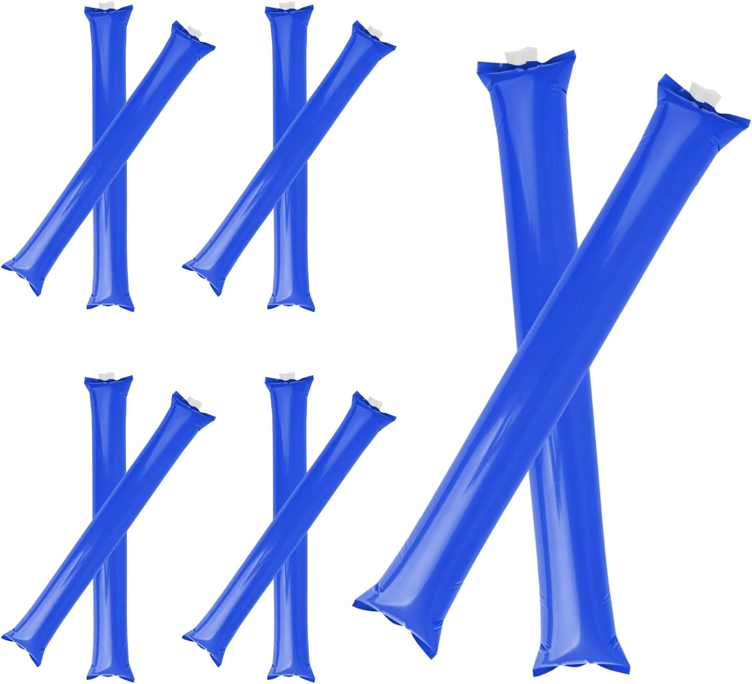 GOGO 50-Pack Bam Bam Thunder Sticks, Cheerleading Outfit, Inflatable Noisemakers image number 2