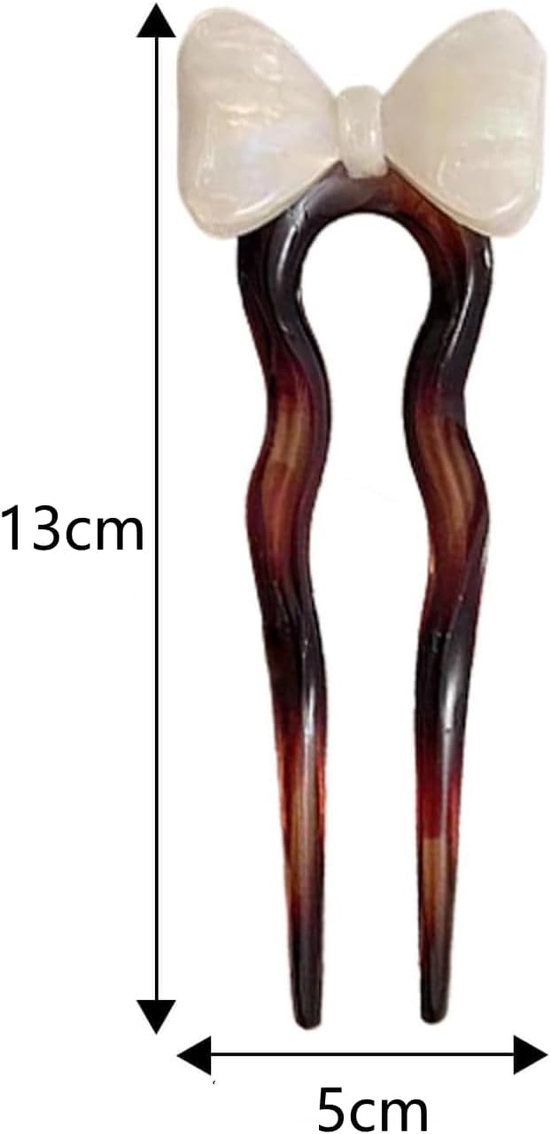 U-Shaped French Hairpin Female Senior Sense Headwear New Hair Clasp,Women'S Hairpin,Hair Updo Stick 4Pcs. image number 3