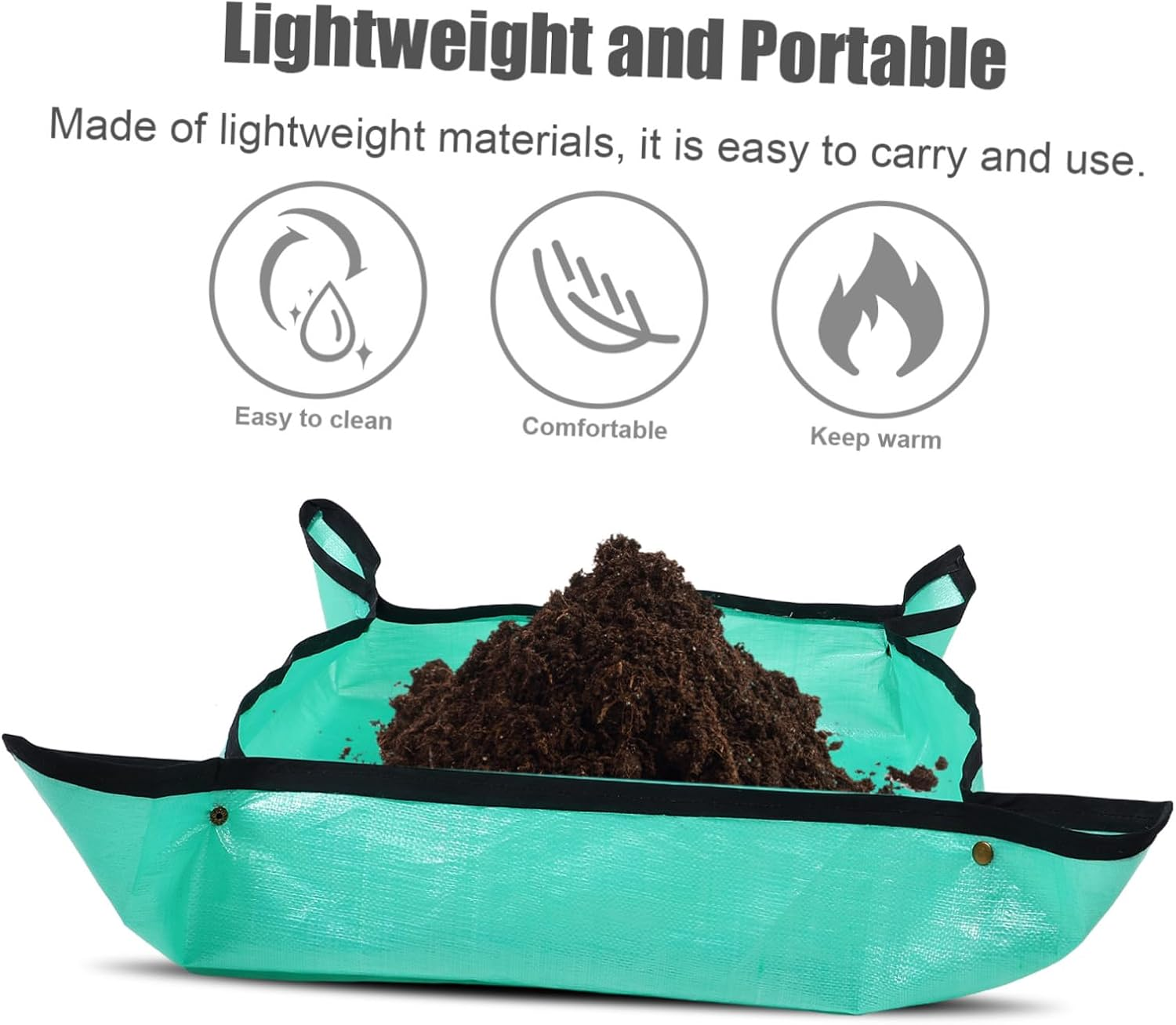 CIYODO Indoor Plant Gardening Mat Waterproof Potting Pad for Succulent Transplanting Retention image number 4