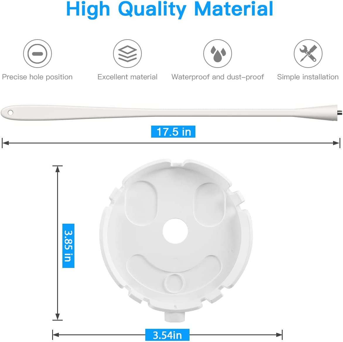 HOLACA Flexible Twist Mount Bracket for Nannio Hero 2/ Hero3 Video Baby Monitor