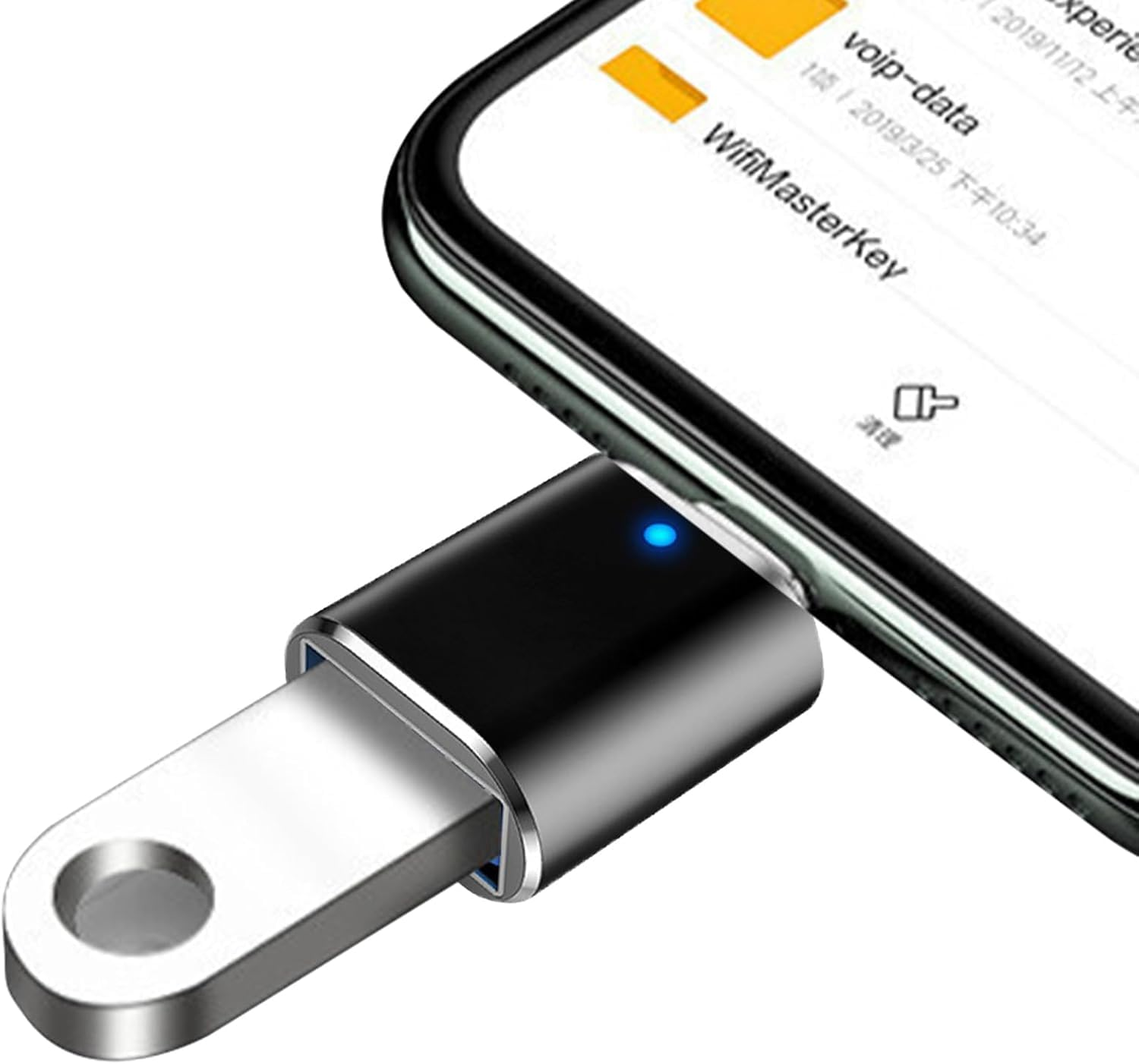 3Pcs USB Type C to USB Adapter, OTG USB Type C Adapter Converter for Macbook Pad Mobile Phone Universal Mouse Keyboard USB3.0 Data (3-Pack) image number 1