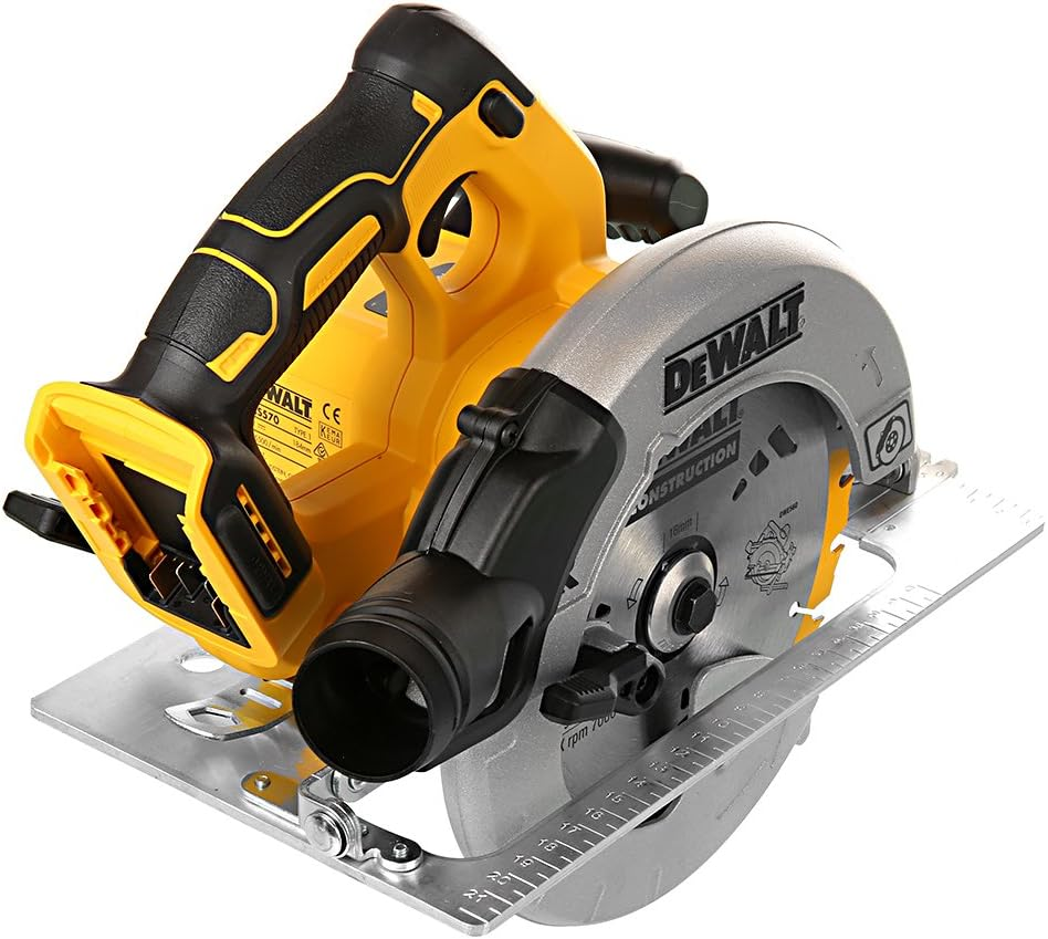 Dewalt DCS570N Cordless XR Brushless Circular Saw, 18 V, 184 Mm, Yellow/Black/Grey - (AU PRODUCT) image number 2