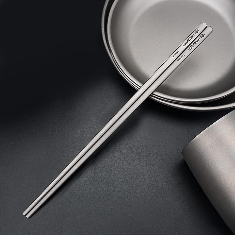 Lightweight Chopsticks for Noodles Rice Cutlery Cookware for Home Camping Hiking Picnic