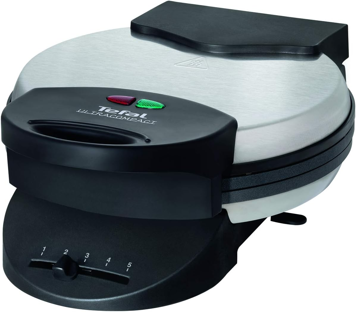 Tefal Heart Waffle Iron WM310D Waffle Maker for Heart-Shaped Waffles Continuous Temperature Control Browning as Desired Non-Stick Plates Dough Catcher Black 1000 W image number 5