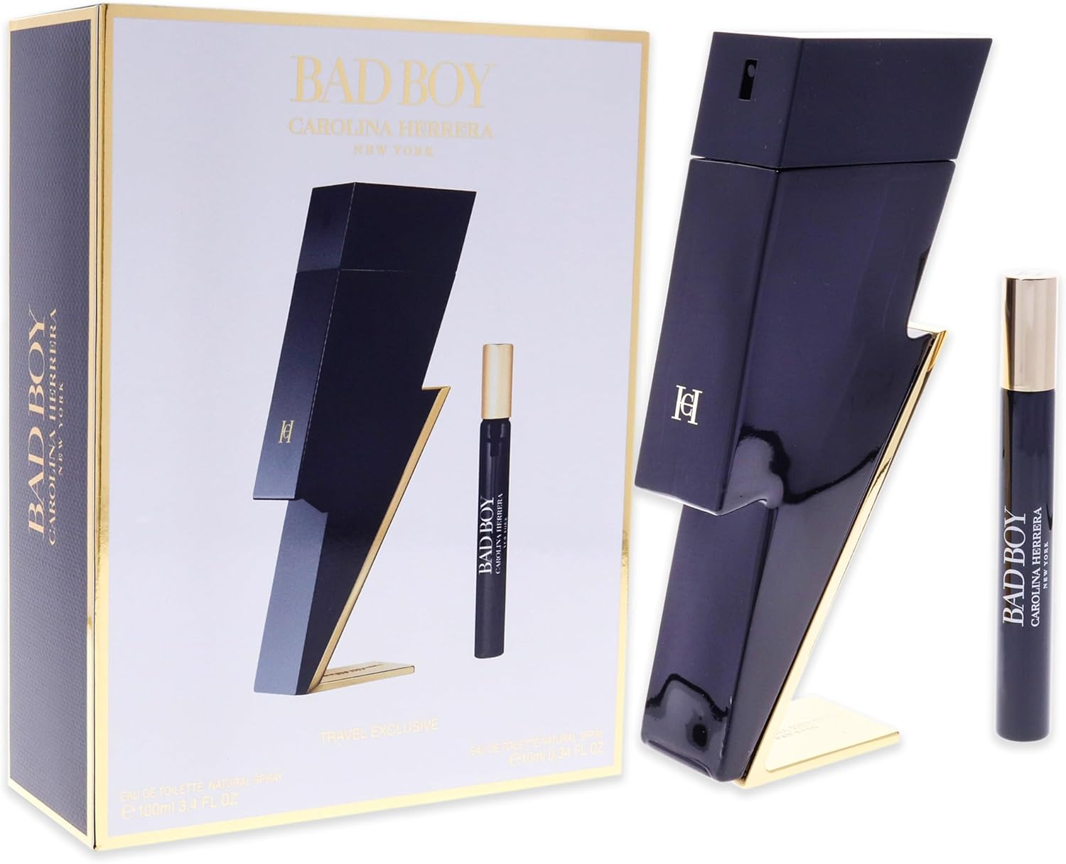 Carolina Herrera Bad Boy 2 Piece Gift Set for Men
