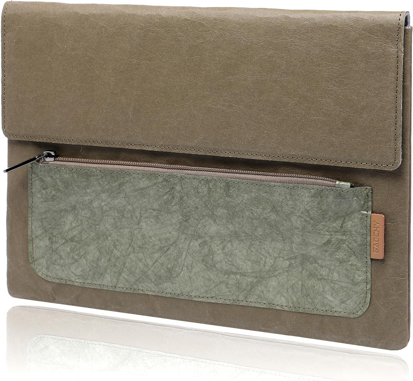 15-16 Inch Laptop Sleeve for Pro 16 2024-2019, Macbook Pro 15 2015-2012, ACEMAGIC 15.6-16.1 Inch Laptop, HP Pavilion 15, 16 Inch Samsung Galaxy Book3, Dell XPS 16, Washable Kraft Case image number 3