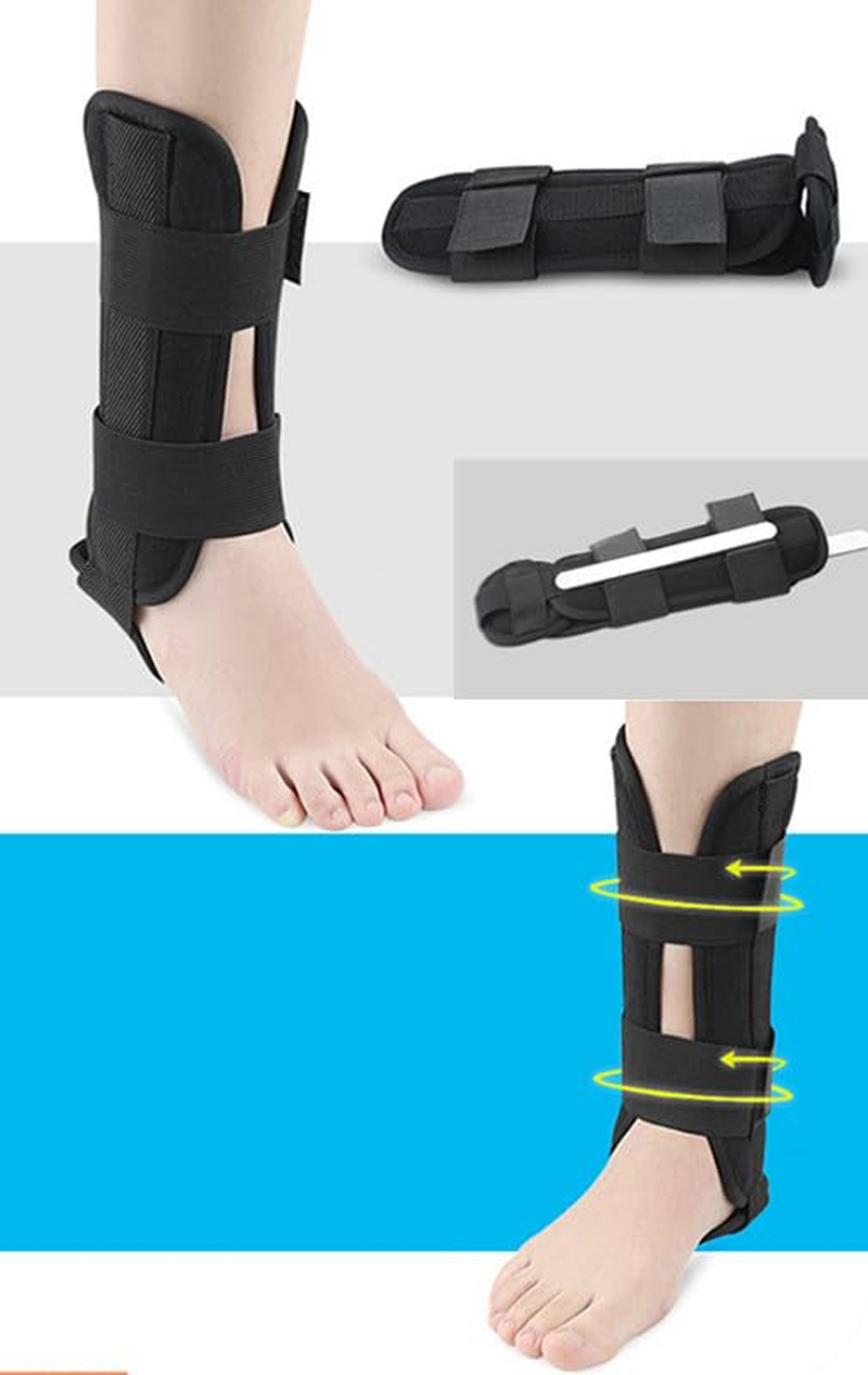 Ankle Brace,Ankle Splint for Injury Recovery & Tendonitis Relief,Ankle Support Brace, Adjustable Lace up Ankle Stabilizer Support image number 5